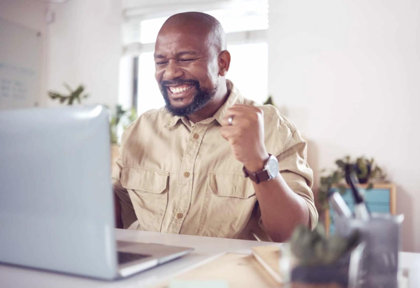 Professional analyzing investment returns and capital allocation strategies on financial reports